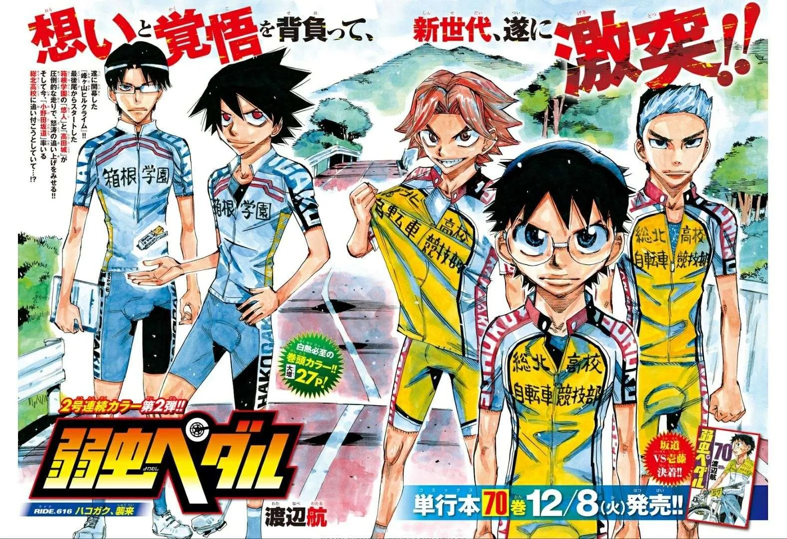 Yowamushi Pedal Chapter 616 page 2