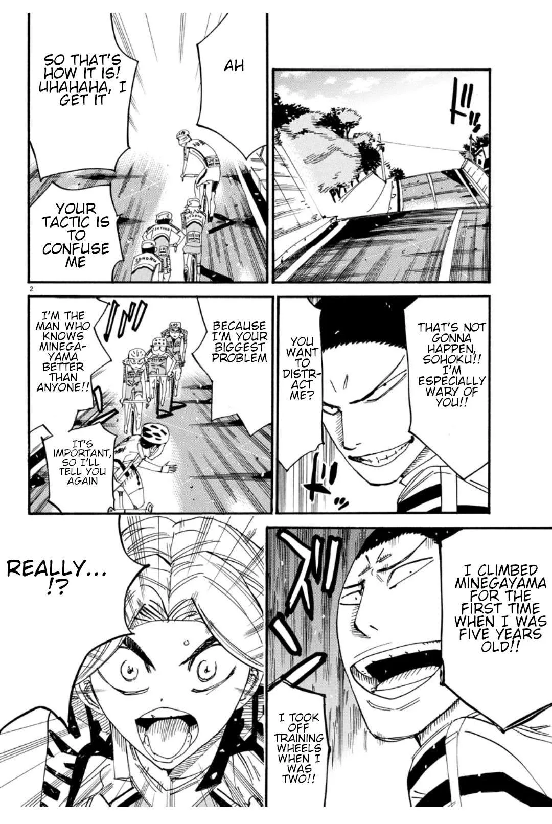 Yowamushi Pedal Chapter 616 page 4