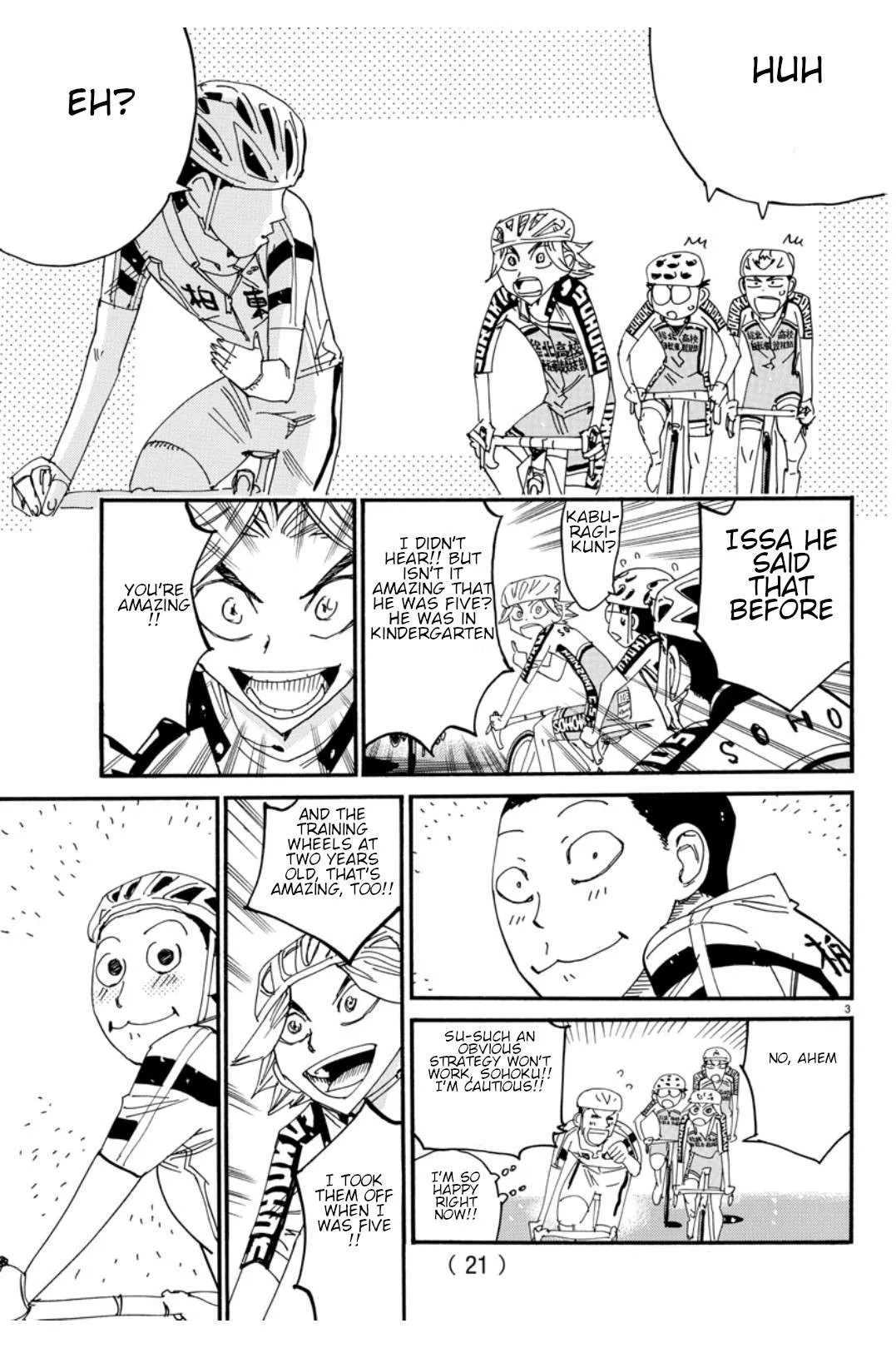 Yowamushi Pedal Chapter 616 page 5