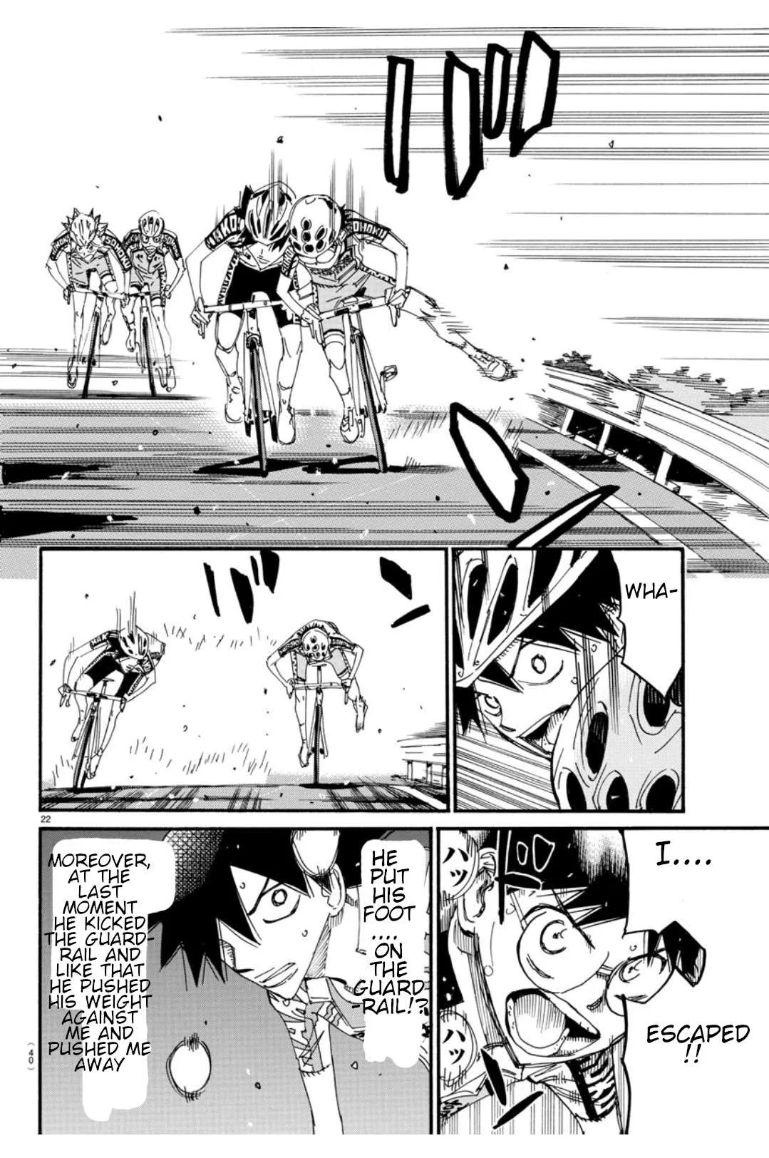 Yowamushi Pedal Chapter 616 page 24