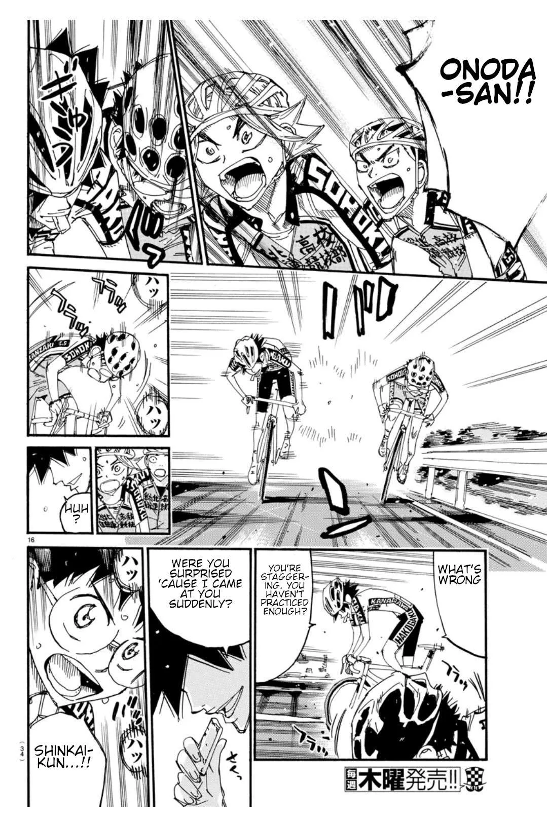 Yowamushi Pedal Chapter 616 page 18