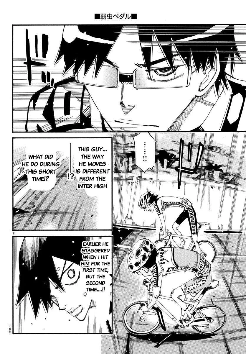 Yowamushi Pedal Chapter 617 page 2