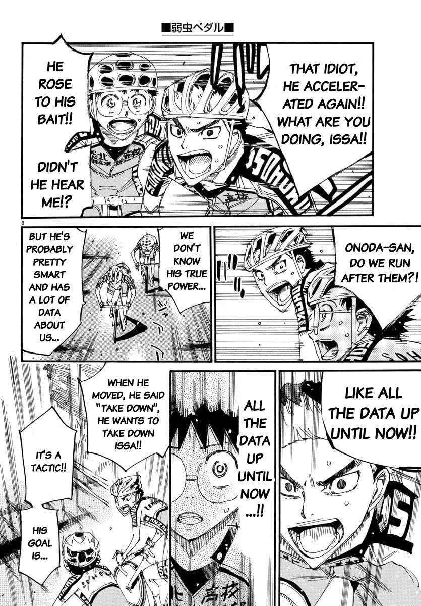 Yowamushi Pedal Chapter 618 page 8