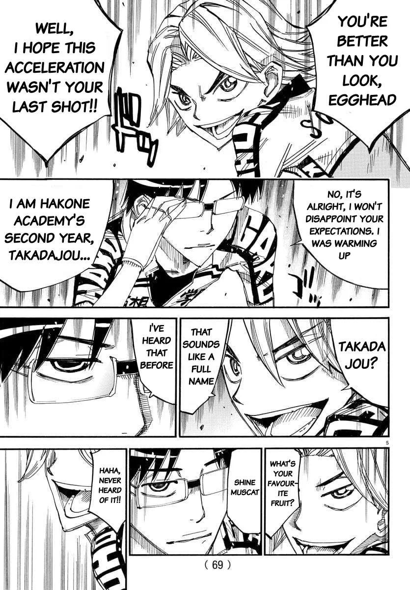 Yowamushi Pedal Chapter 618 page 5