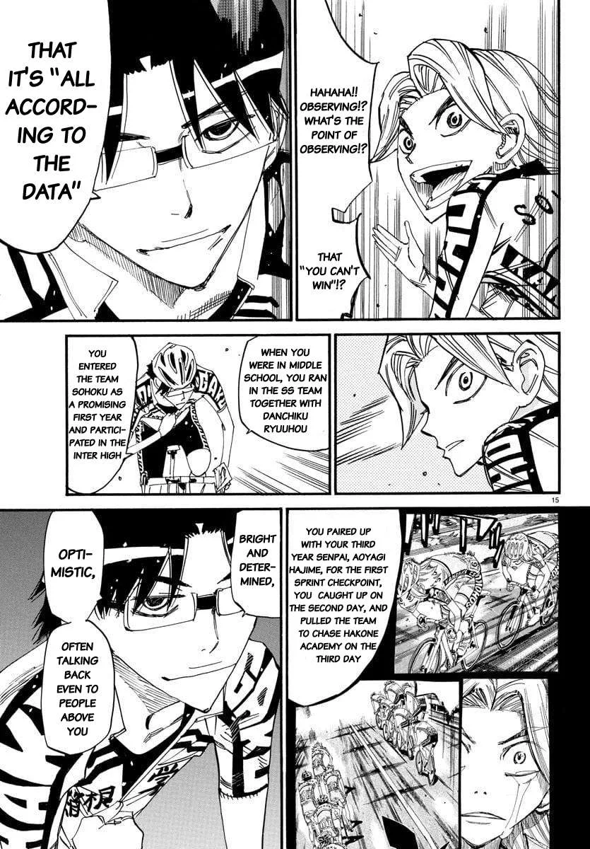 Yowamushi Pedal Chapter 618 page 15