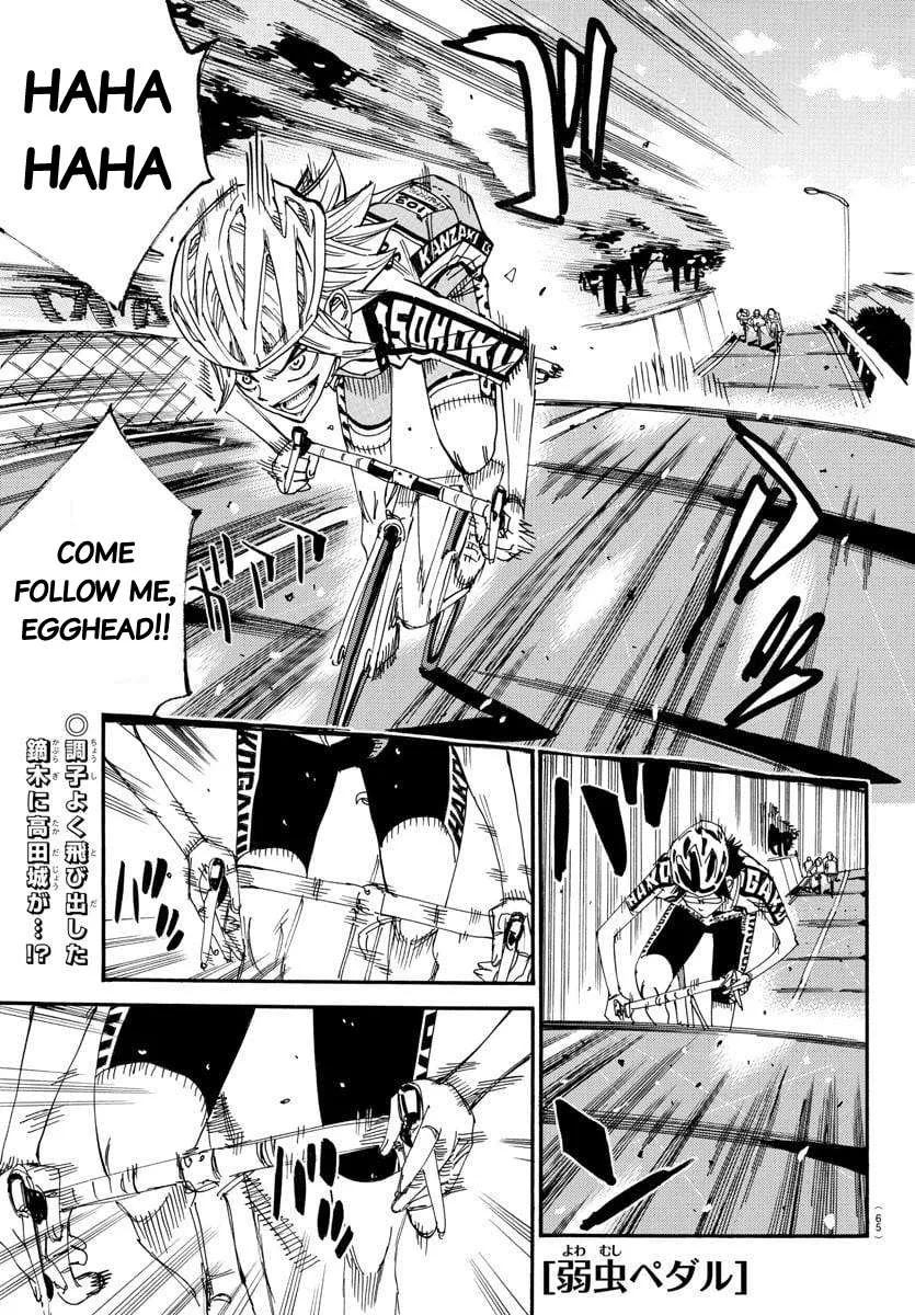 Yowamushi Pedal Chapter 618 page 1