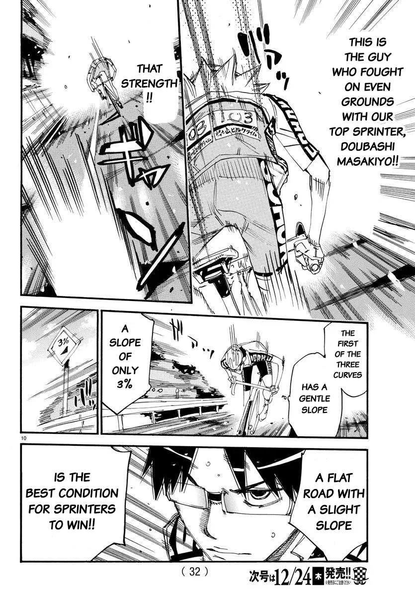 Yowamushi Pedal Chapter 619 page 10