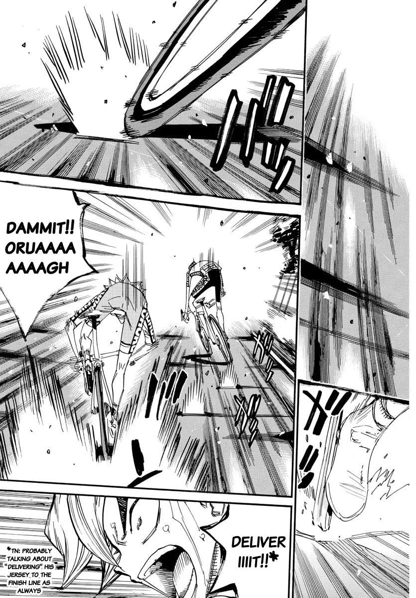 Yowamushi Pedal Chapter 620 page 16