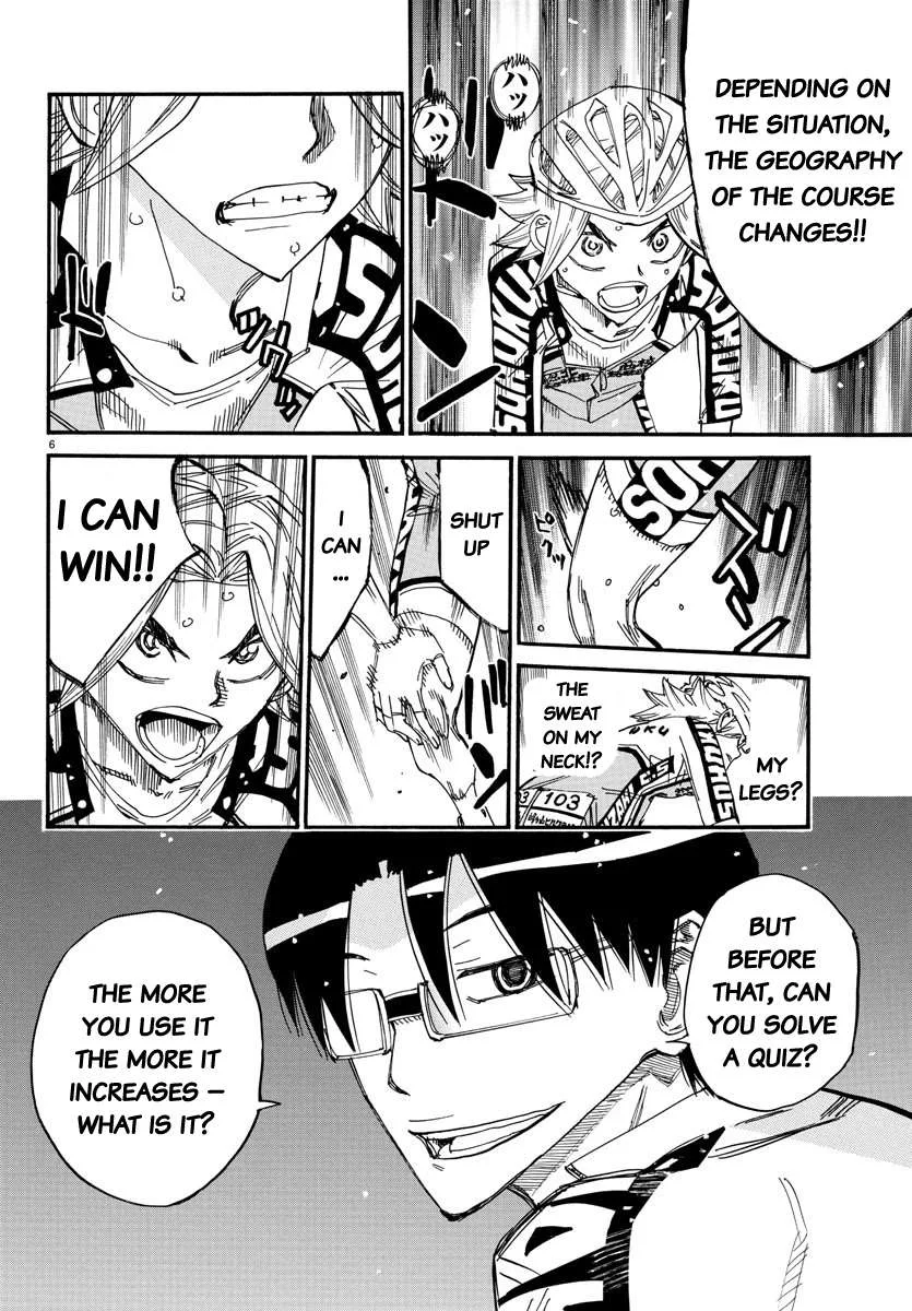 Yowamushi Pedal Chapter 621 page 6