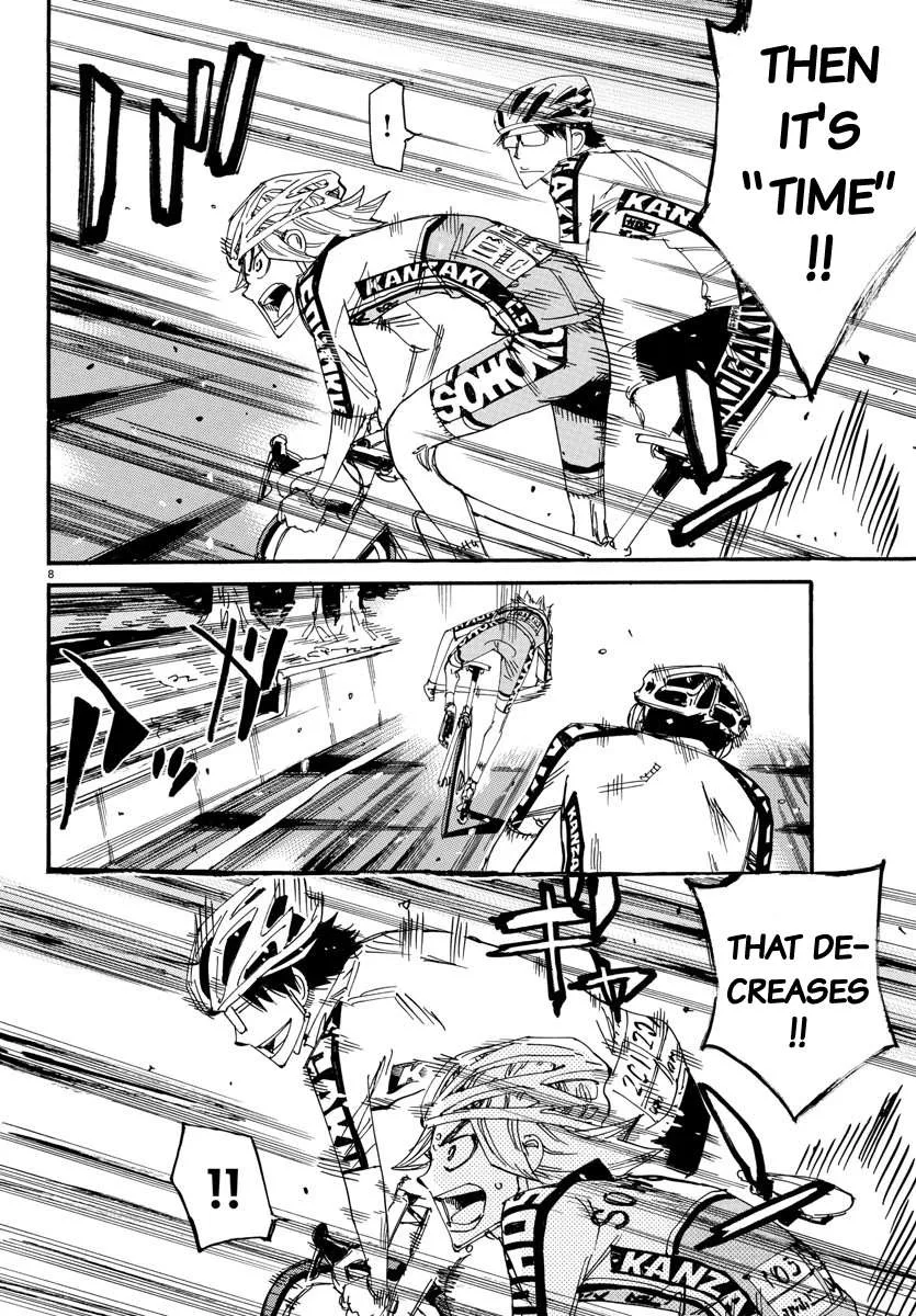 Yowamushi Pedal Chapter 621 page 8