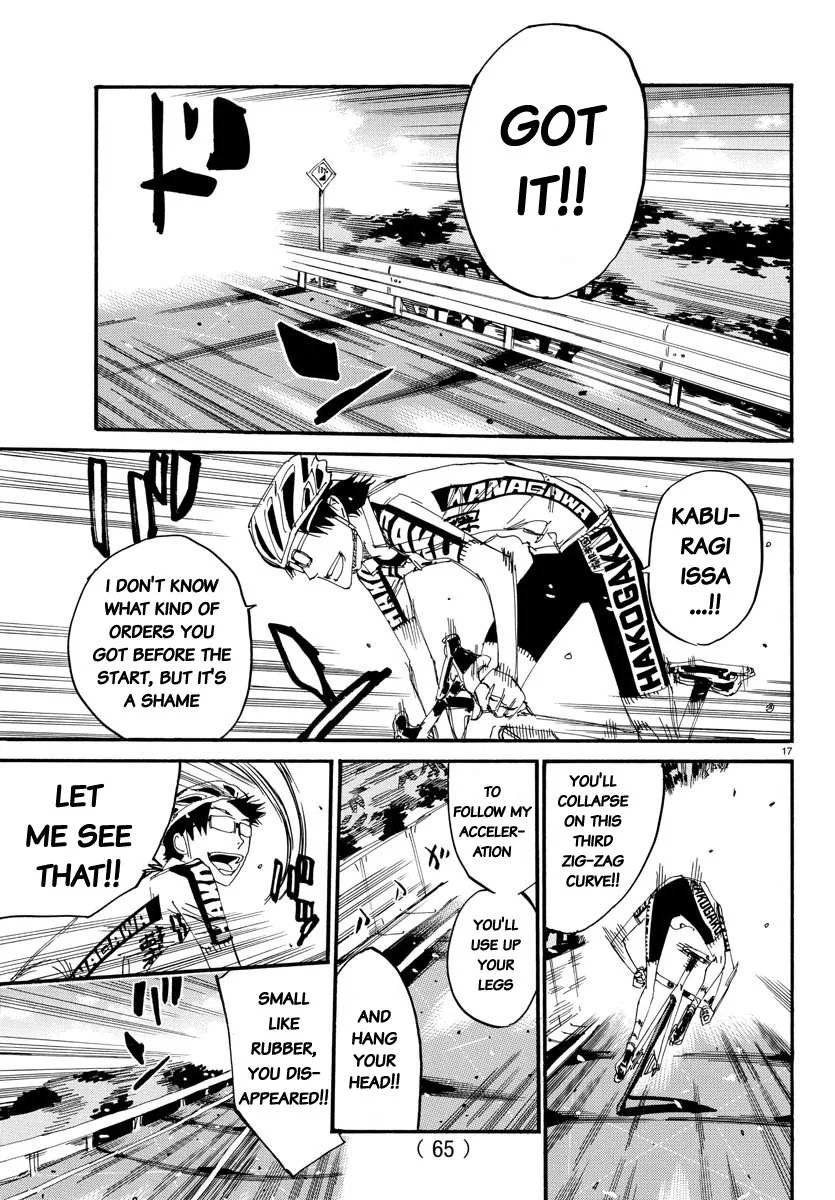 Yowamushi Pedal Chapter 621 page 17
