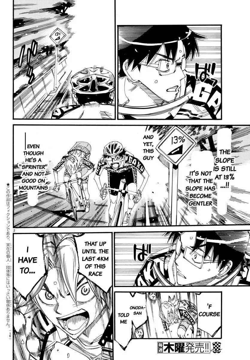 Yowamushi Pedal Chapter 622 page 4