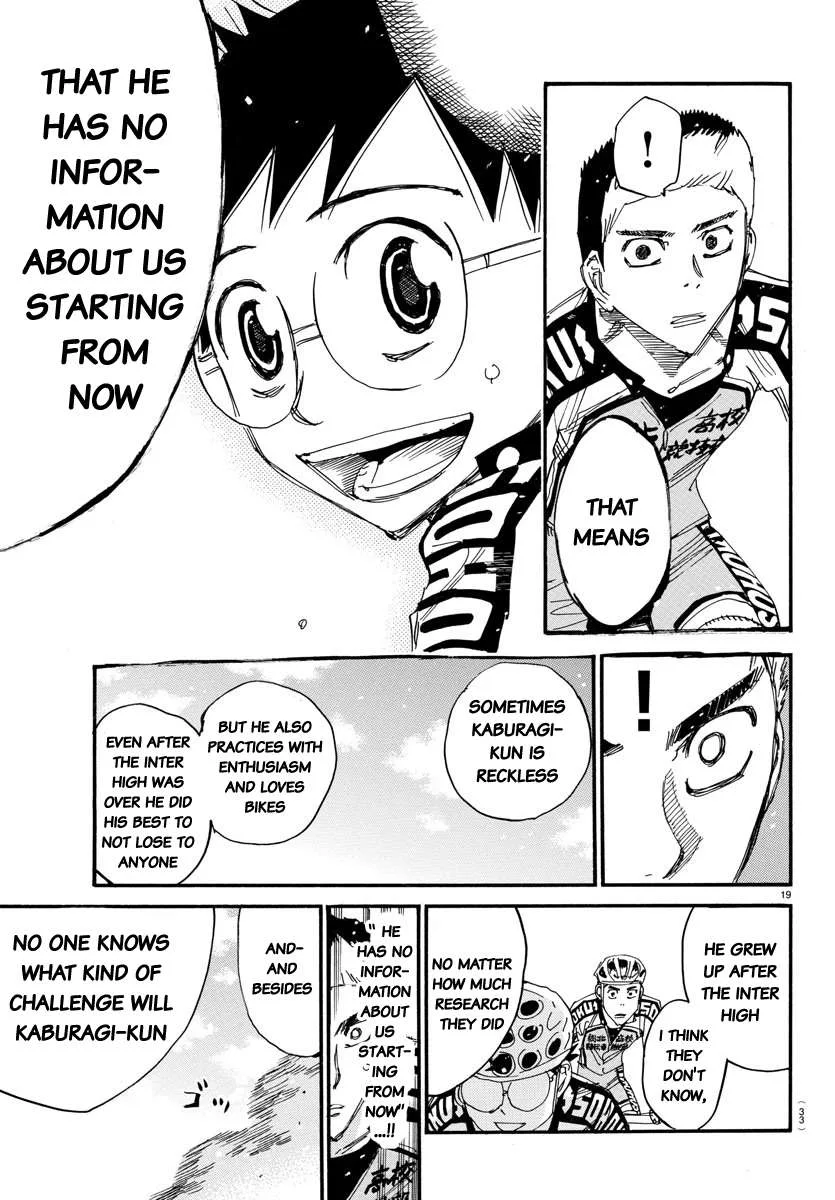 Yowamushi Pedal Chapter 622 page 21