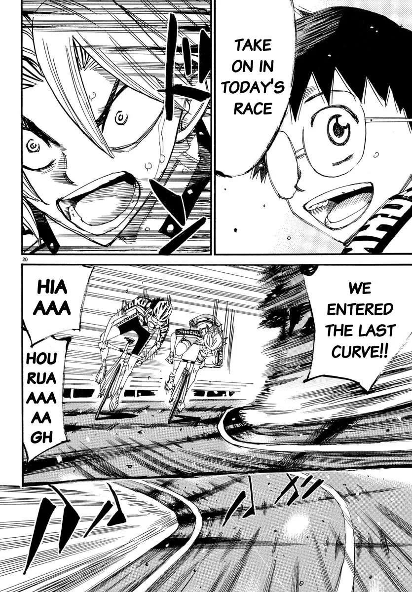Yowamushi Pedal Chapter 622 page 22
