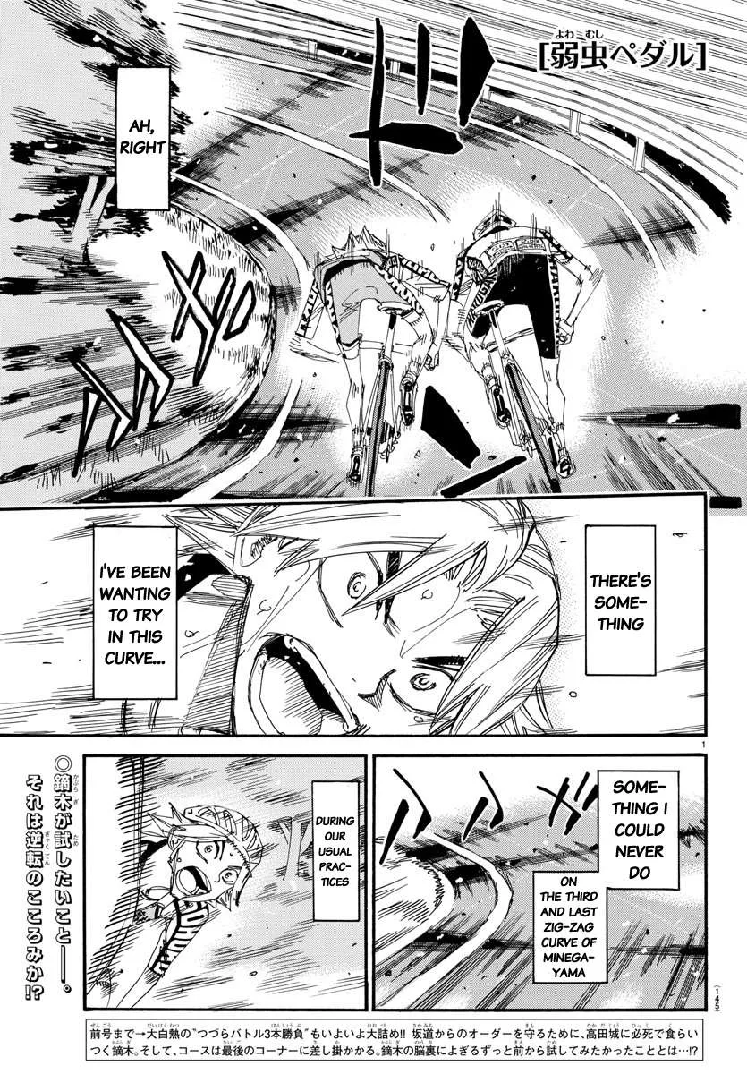 Yowamushi Pedal Chapter 623 page 1