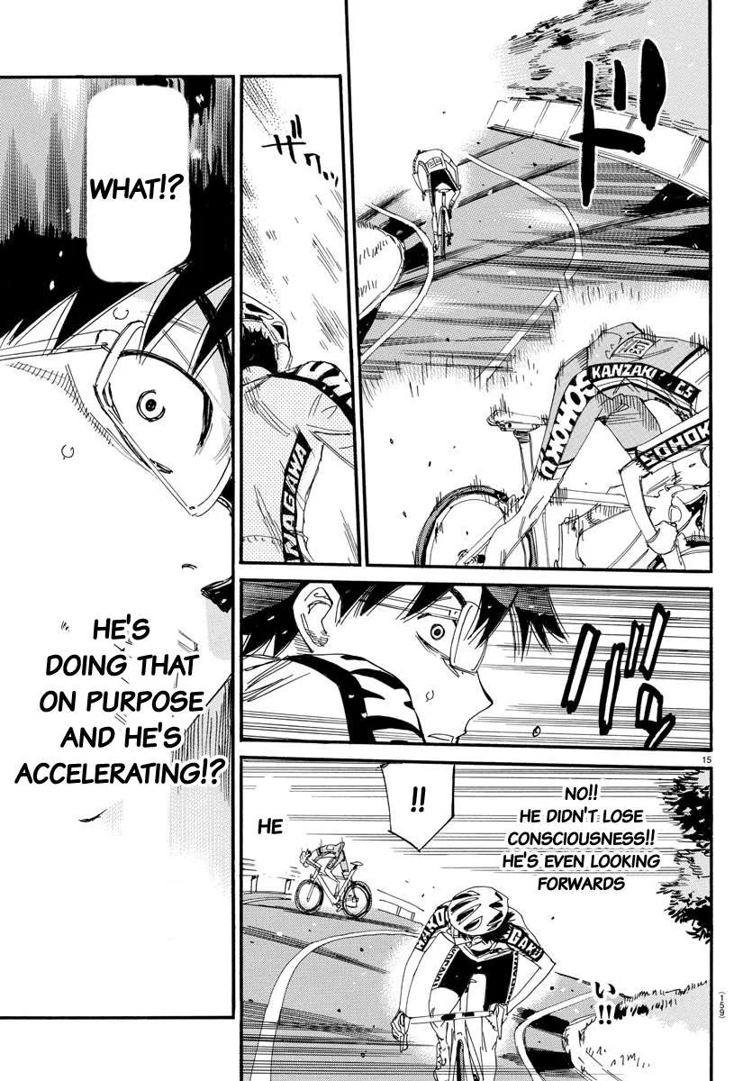 Yowamushi Pedal Chapter 623 page 15