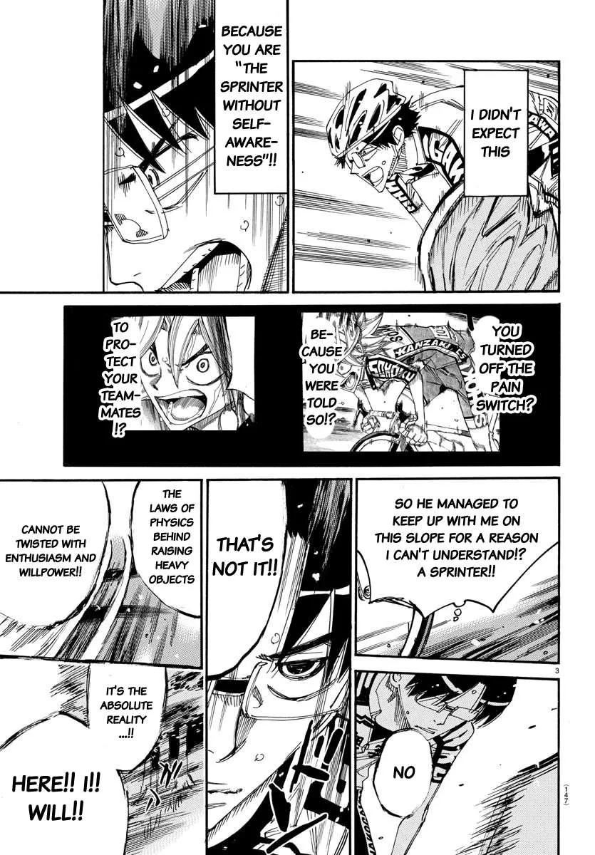 Yowamushi Pedal Chapter 623 page 3