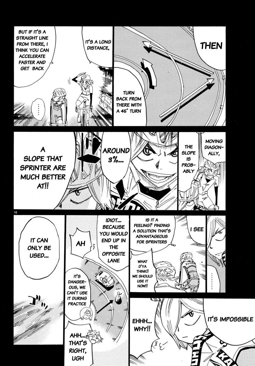 Yowamushi Pedal Chapter 623 page 16