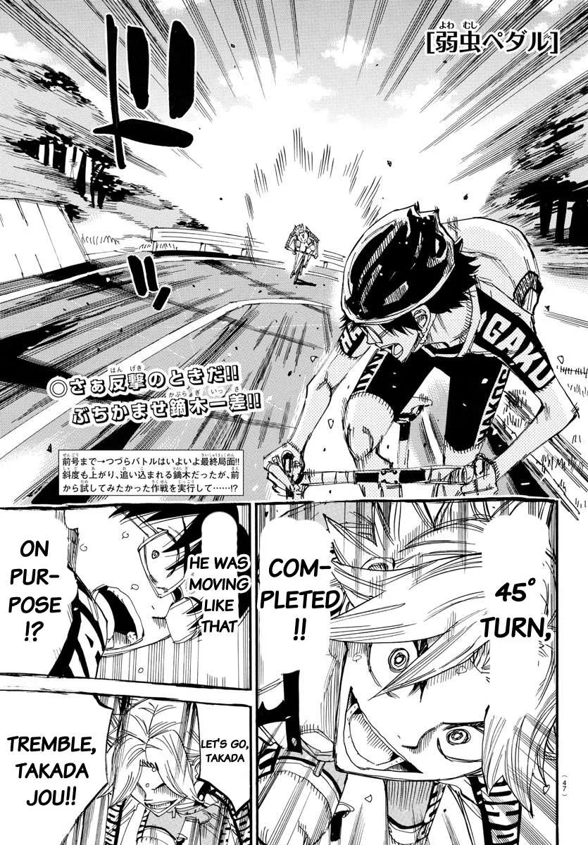 Yowamushi Pedal Chapter 624 page 1