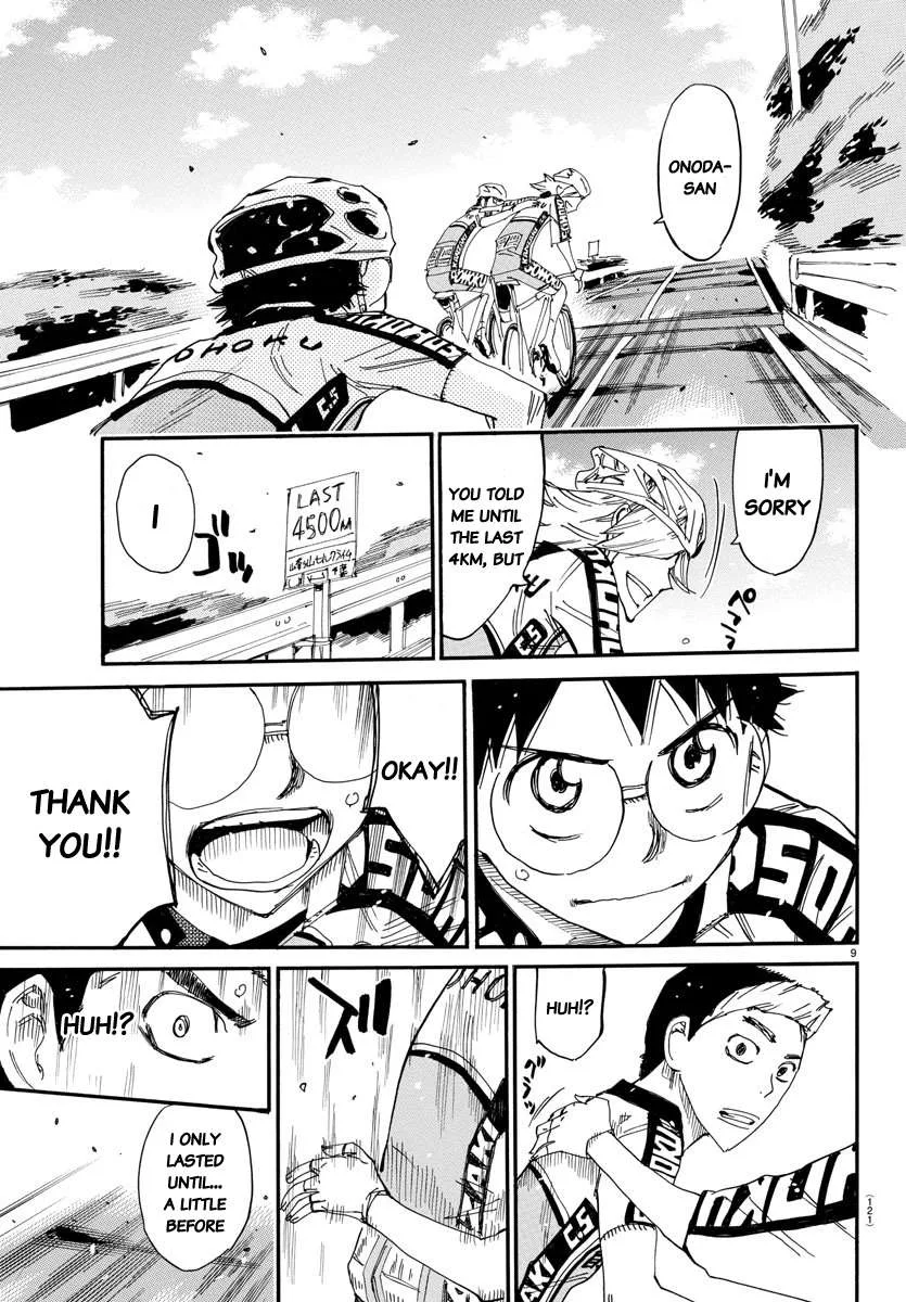 Yowamushi Pedal Chapter 625 page 9