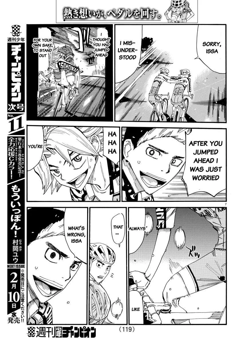 Yowamushi Pedal Chapter 625 page 7