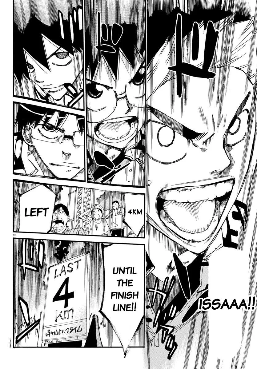 Yowamushi Pedal Chapter 625 page 16