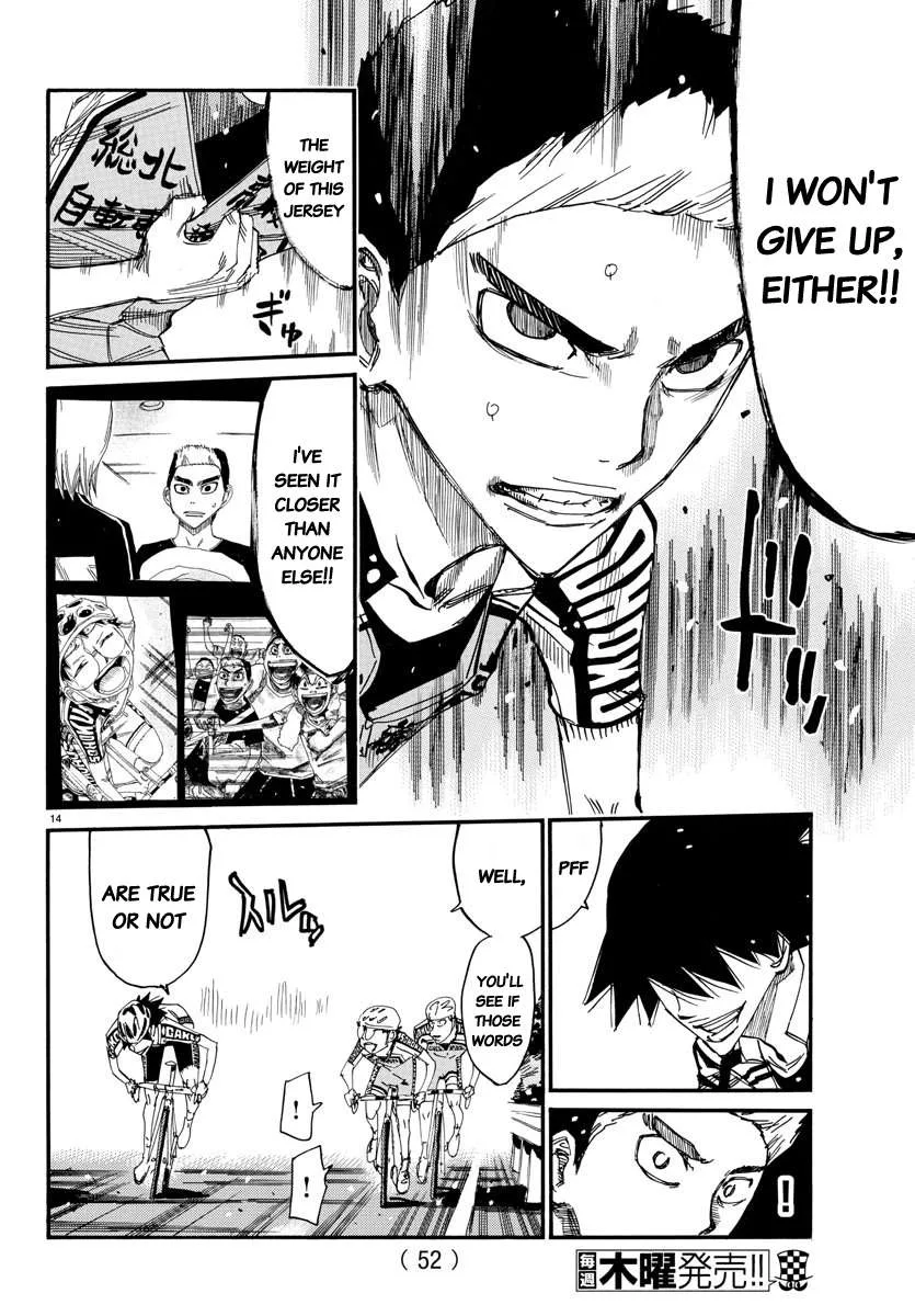 Yowamushi Pedal Chapter 626 page 14
