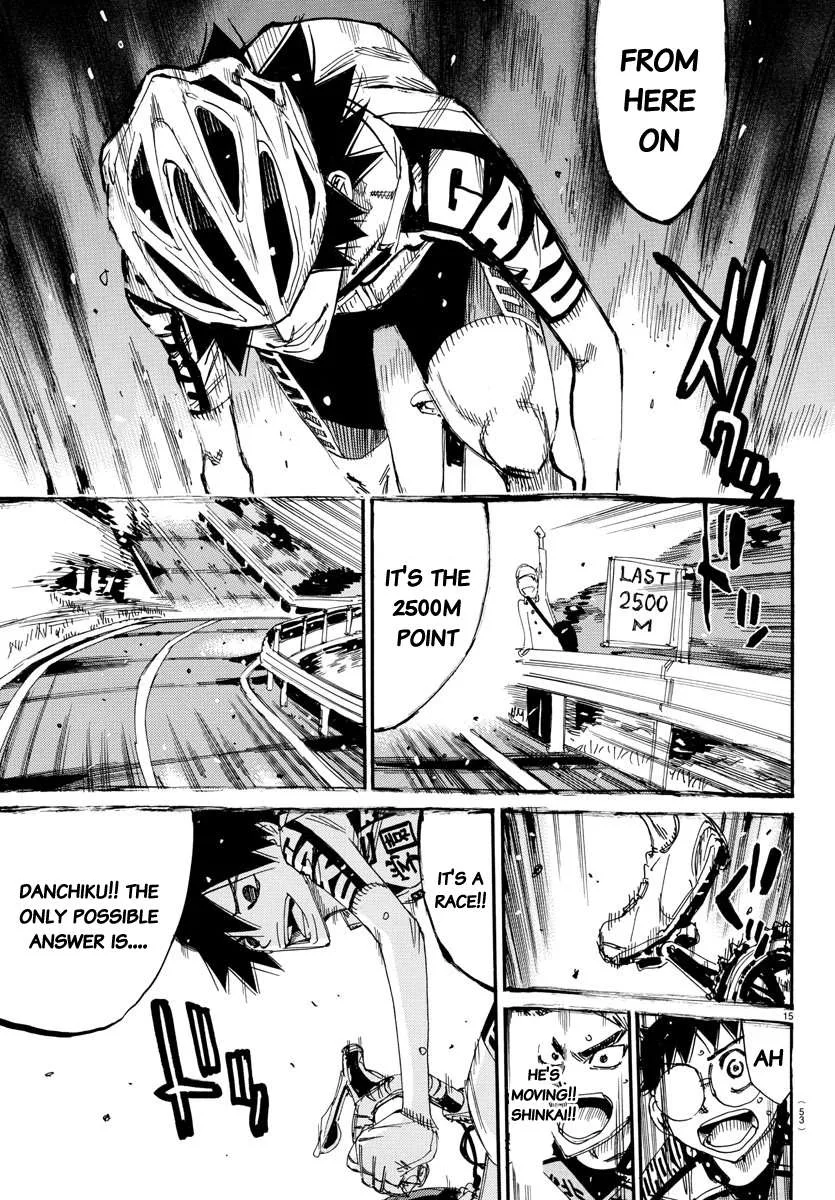 Yowamushi Pedal Chapter 626 page 15