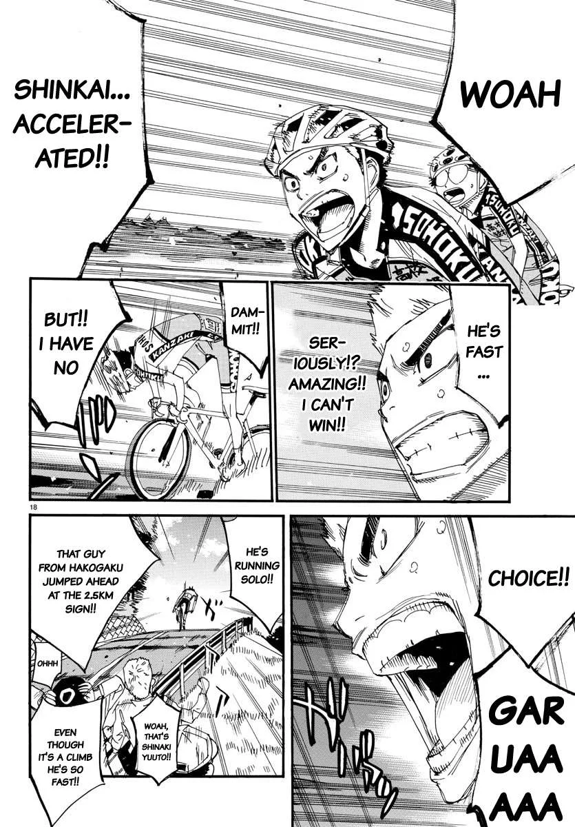 Yowamushi Pedal Chapter 626 page 18