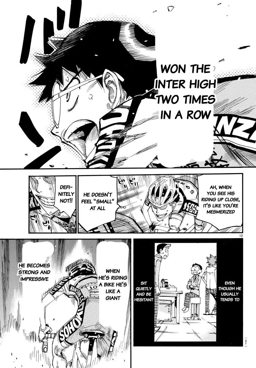 Yowamushi Pedal Chapter 627 page 15