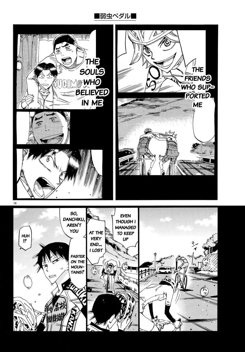 Yowamushi Pedal Chapter 627 page 19