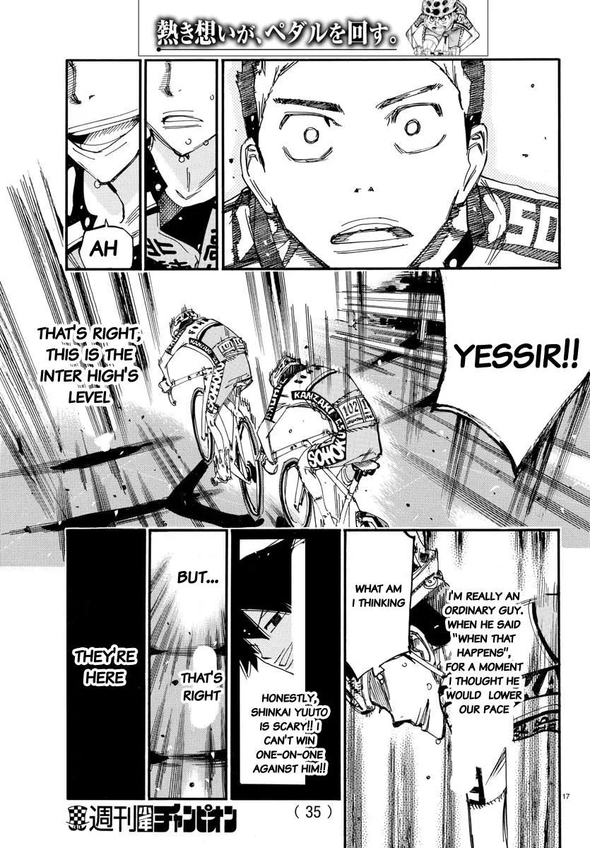 Yowamushi Pedal Chapter 627 page 18