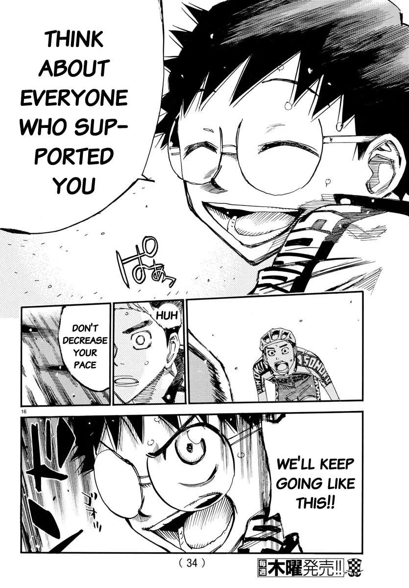 Yowamushi Pedal Chapter 627 page 17