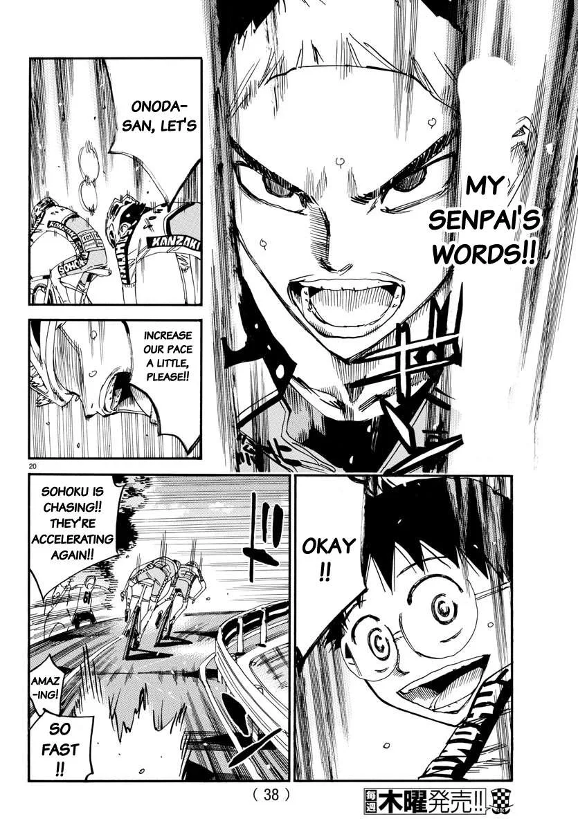 Yowamushi Pedal Chapter 627 page 21