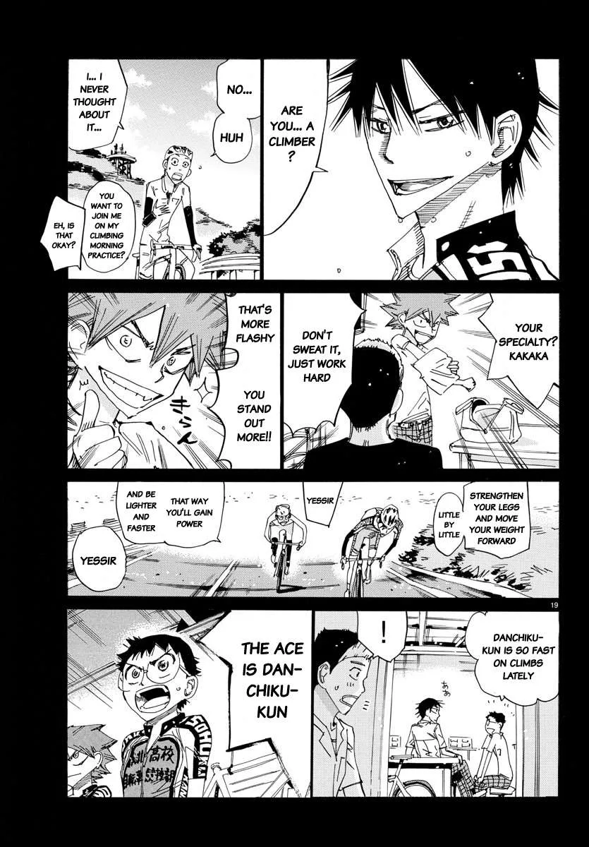 Yowamushi Pedal Chapter 627 page 20