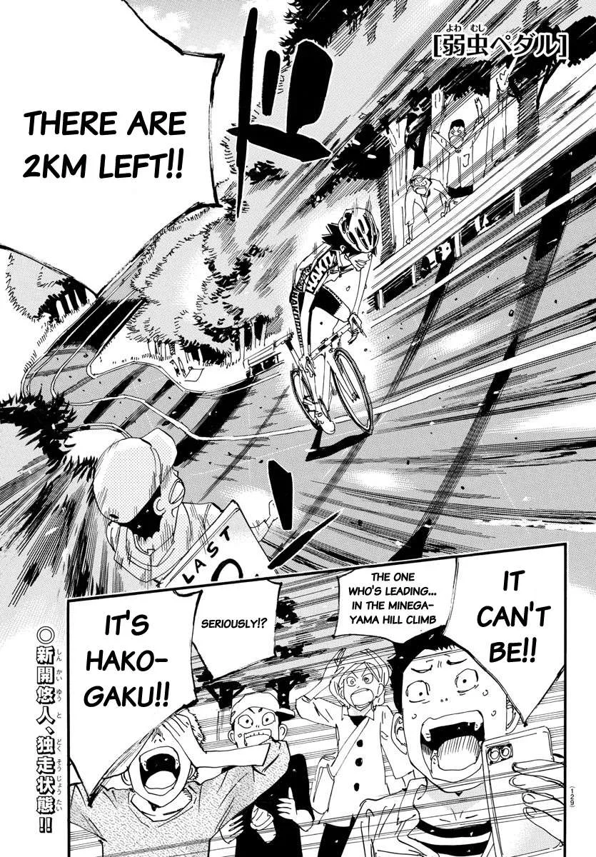 Yowamushi Pedal Chapter 628 page 1