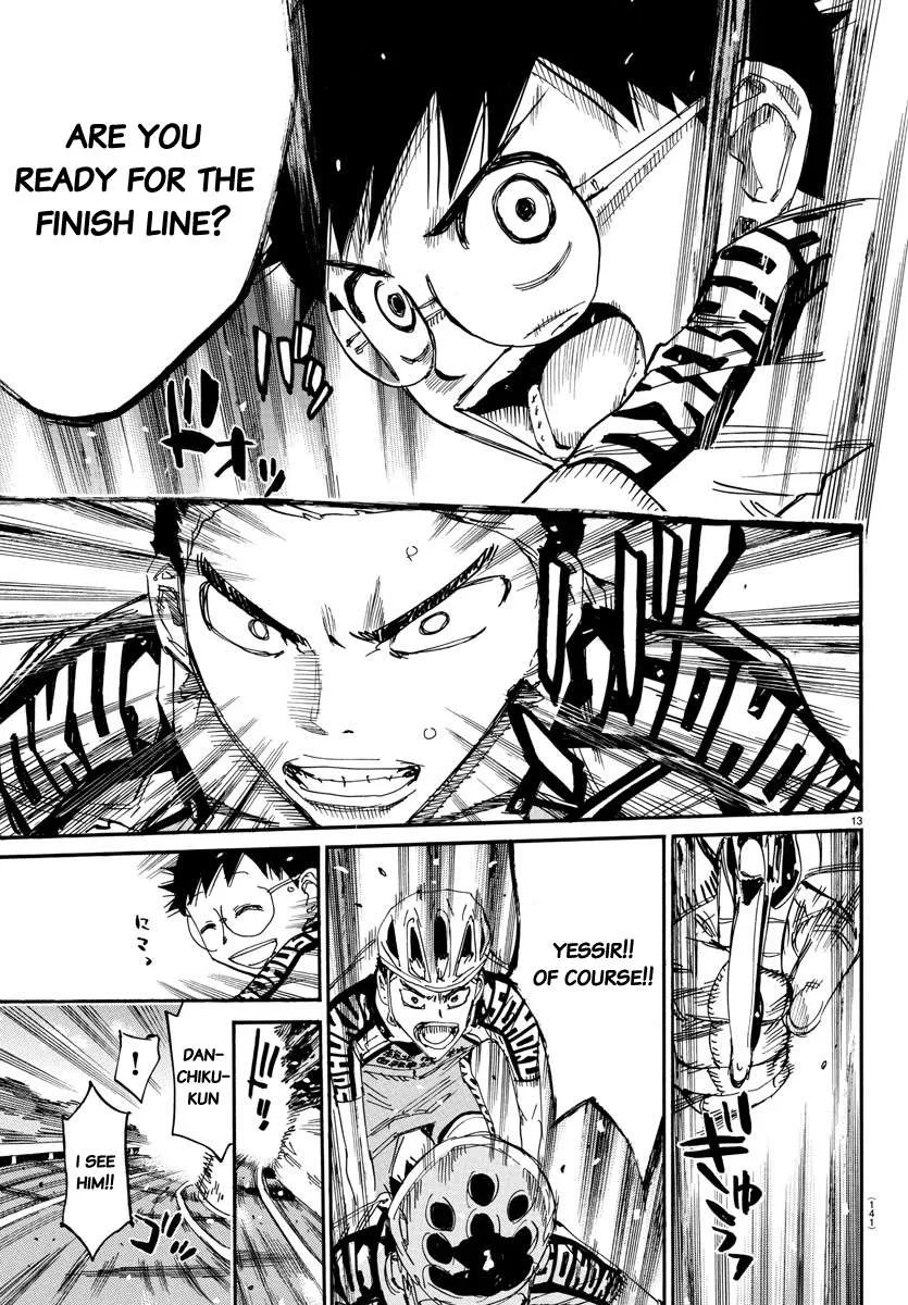 Yowamushi Pedal Chapter 628 page 13