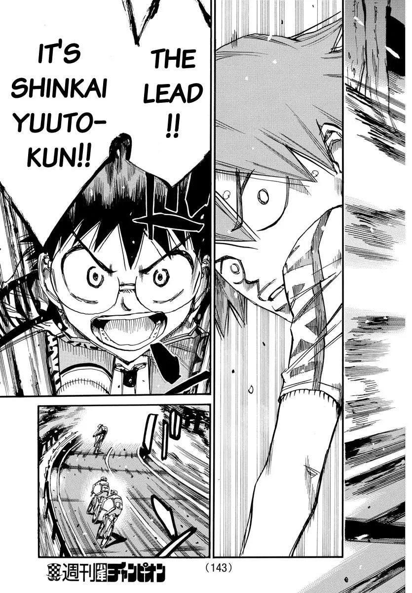 Yowamushi Pedal Chapter 628 page 15