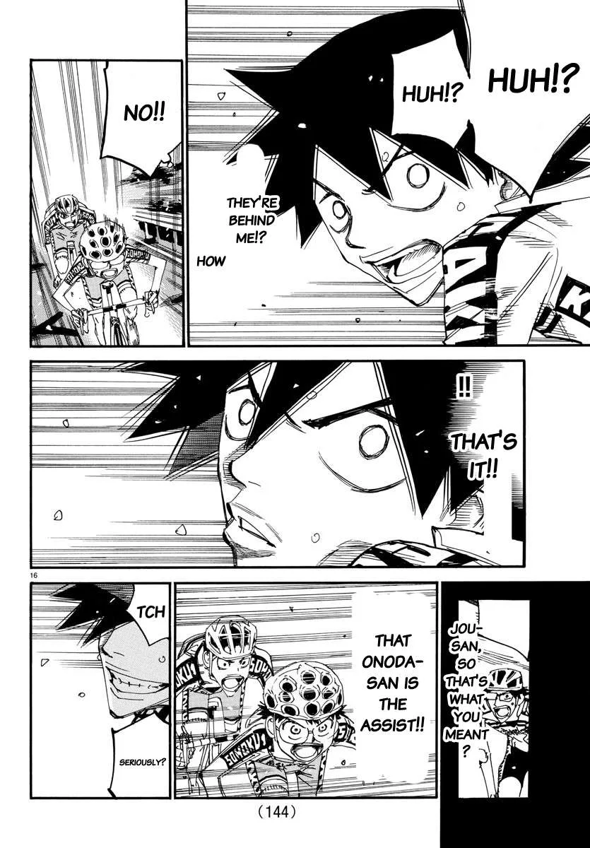 Yowamushi Pedal Chapter 628 page 16