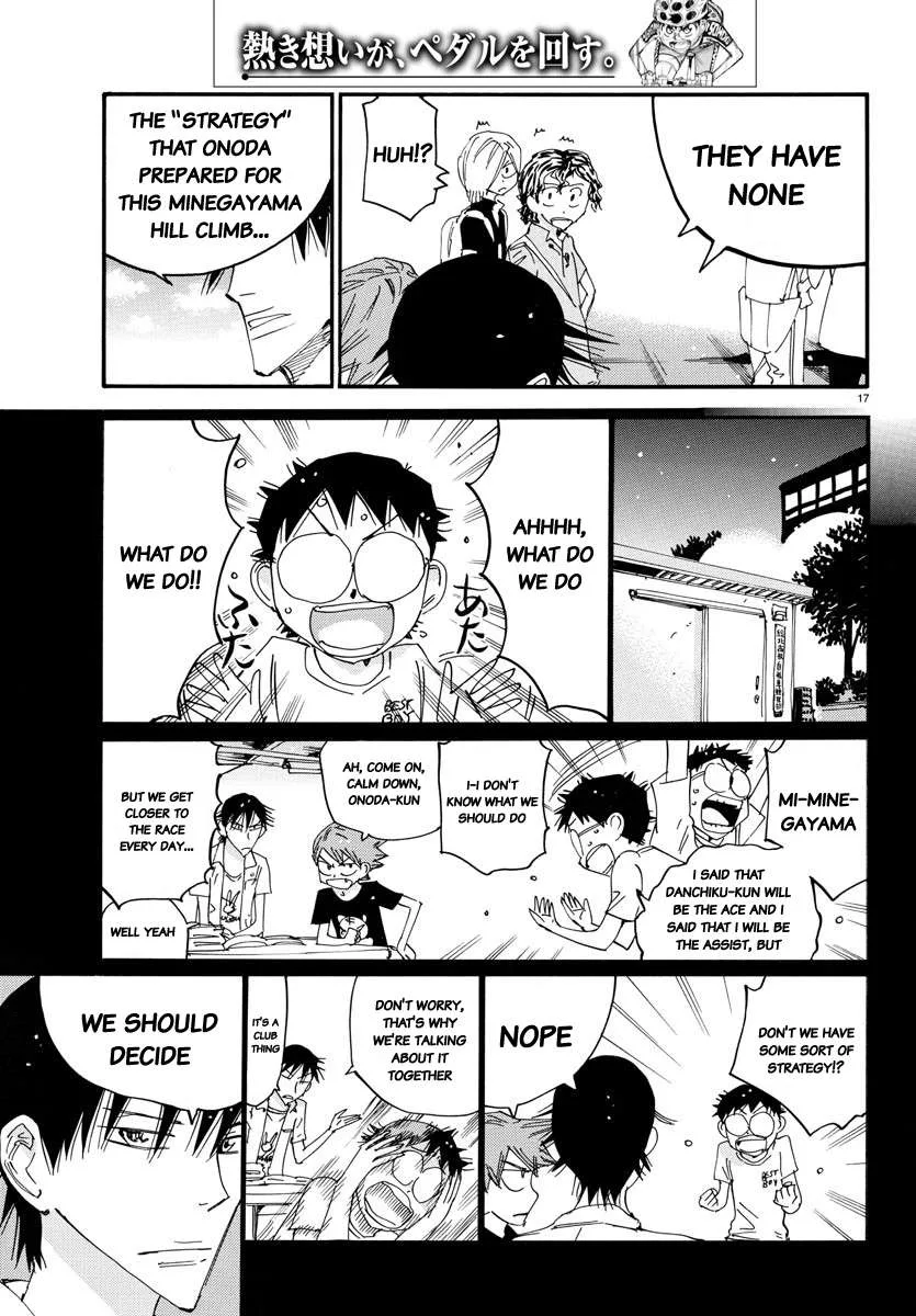 Yowamushi Pedal Chapter 629 page 17