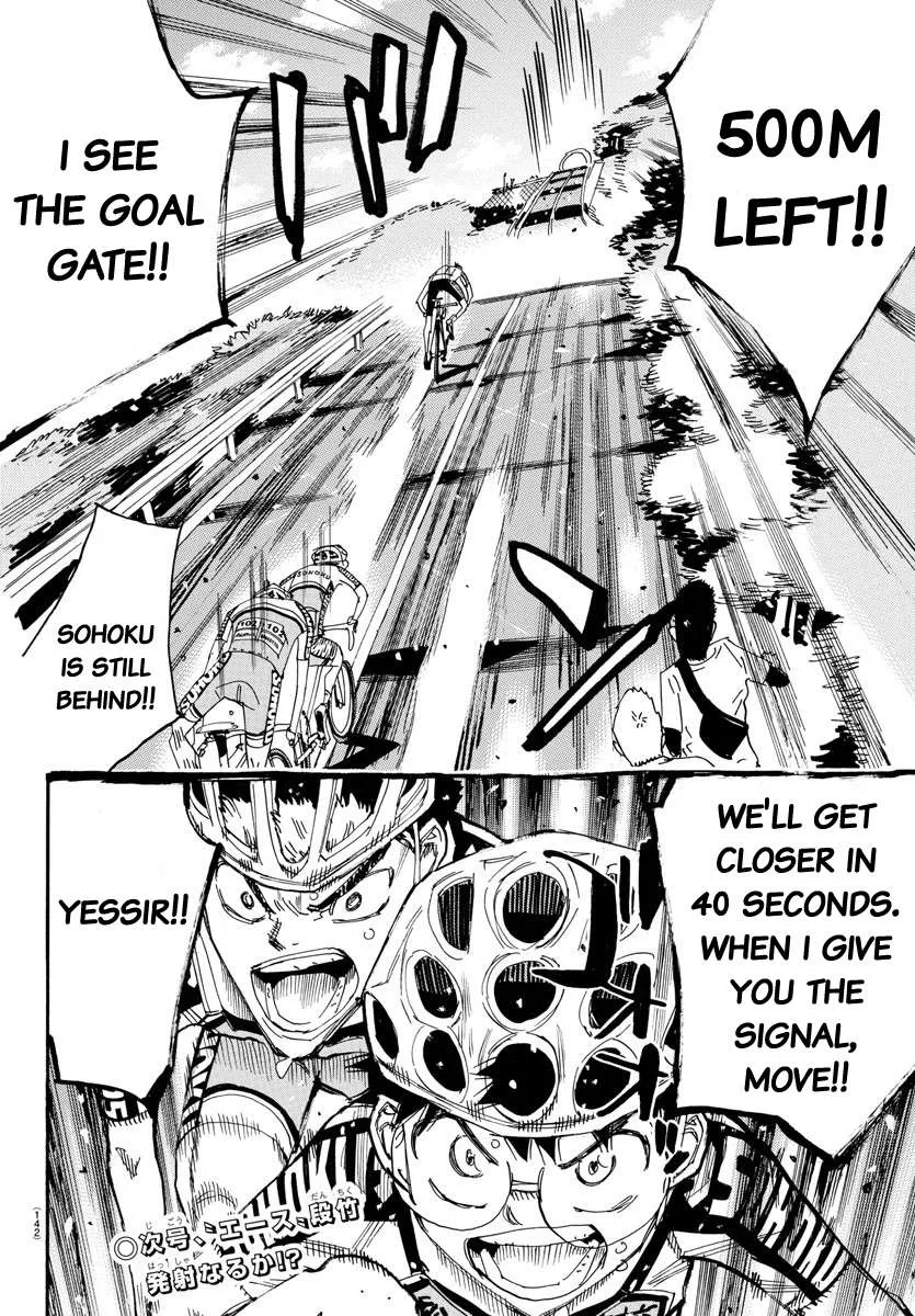Yowamushi Pedal Chapter 629 page 22
