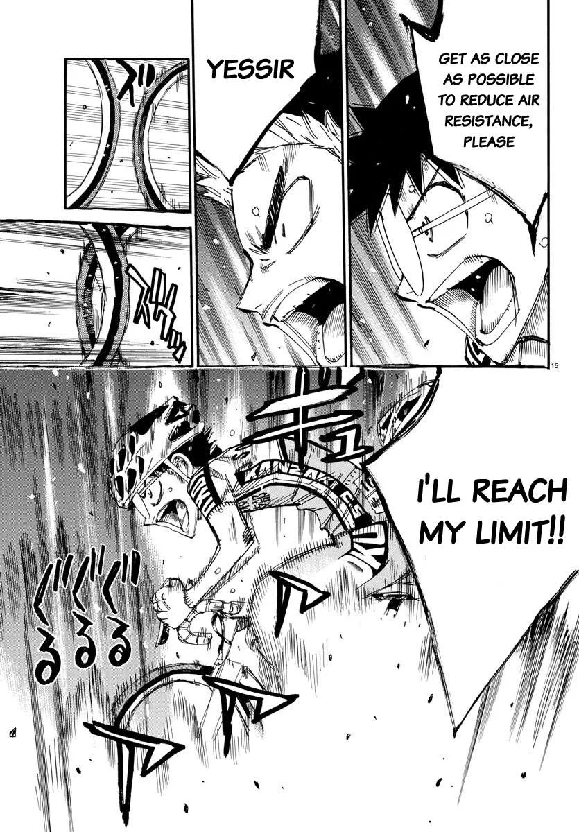 Yowamushi Pedal Chapter 629 page 15