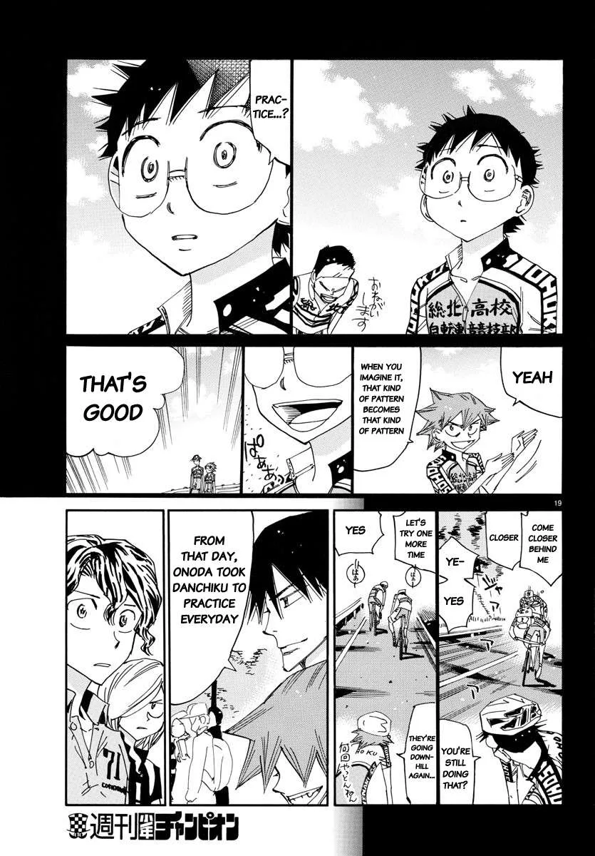 Yowamushi Pedal Chapter 629 page 19