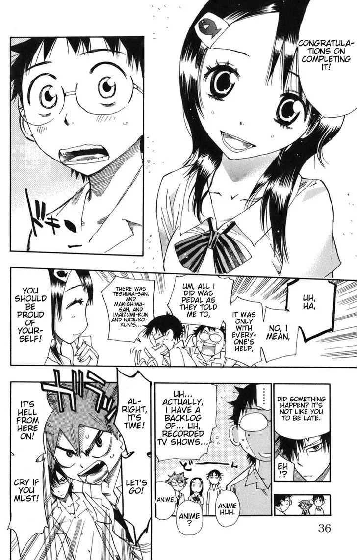 Yowamushi Pedal Chapter 63 page 7