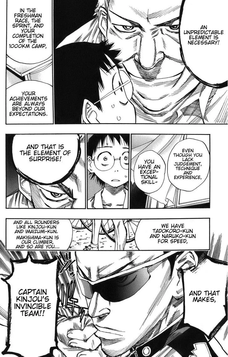 Yowamushi Pedal Chapter 63 page 19