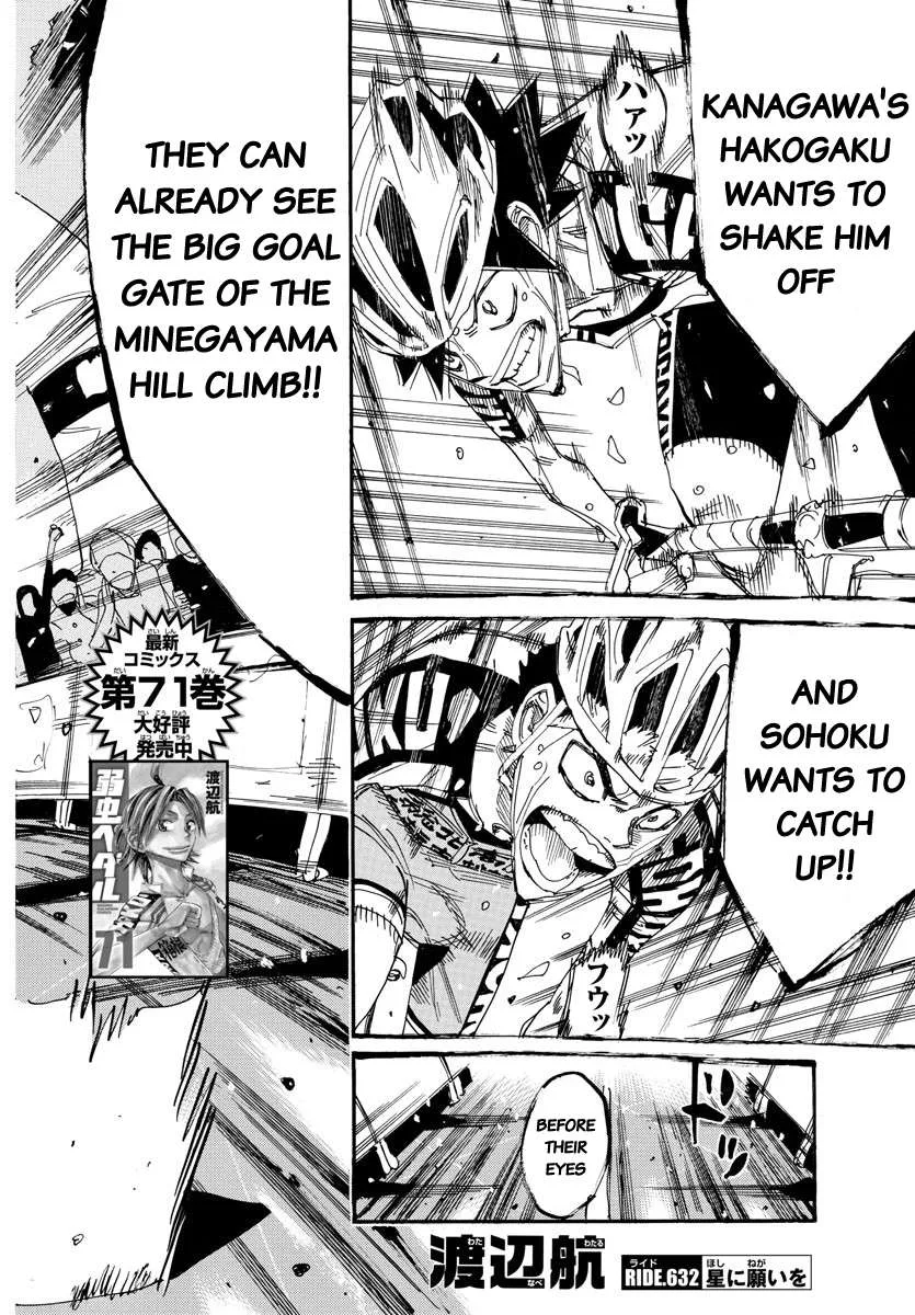 Yowamushi Pedal Chapter 632 page 2