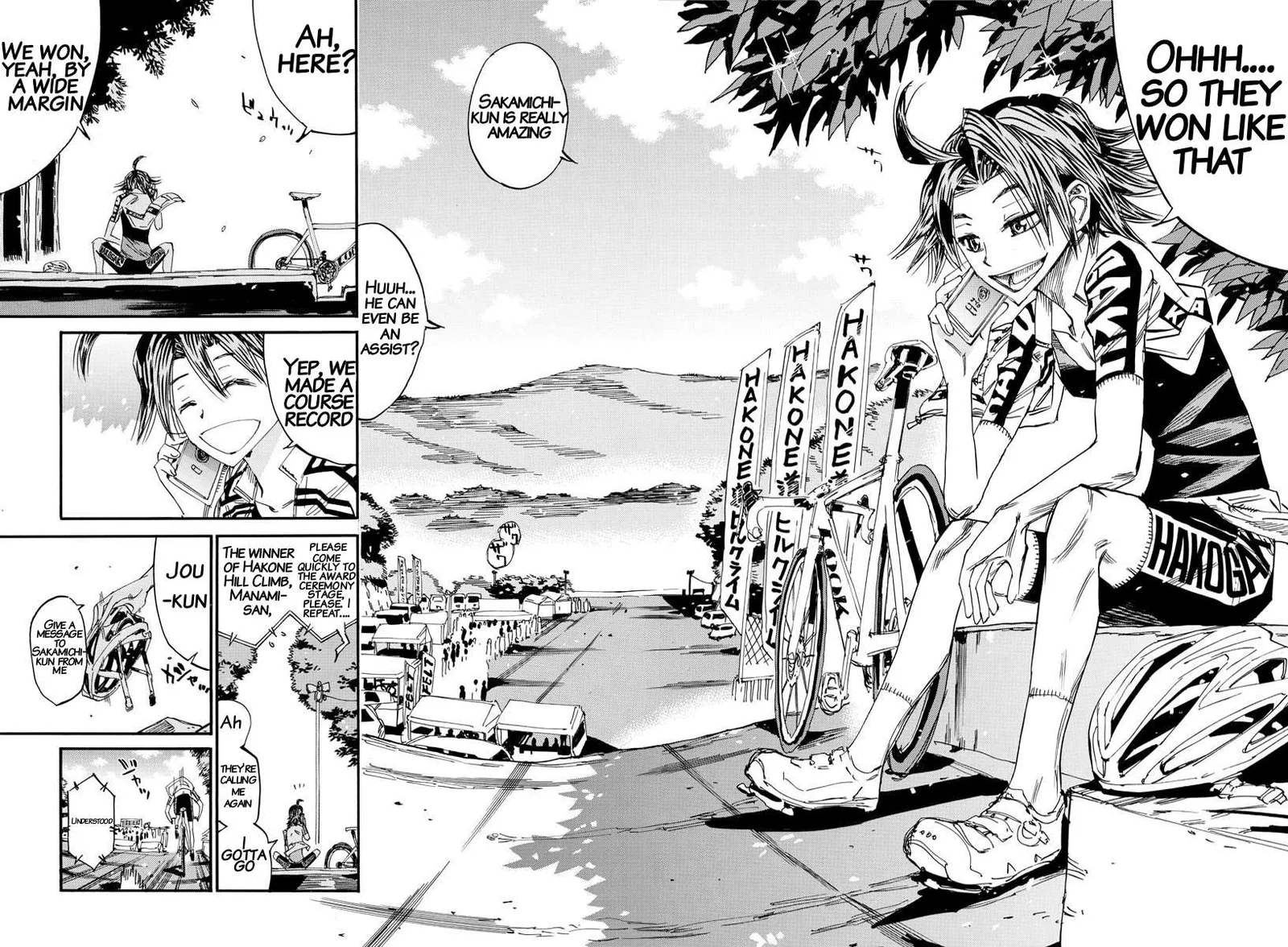 Yowamushi Pedal Chapter 633 page 14
