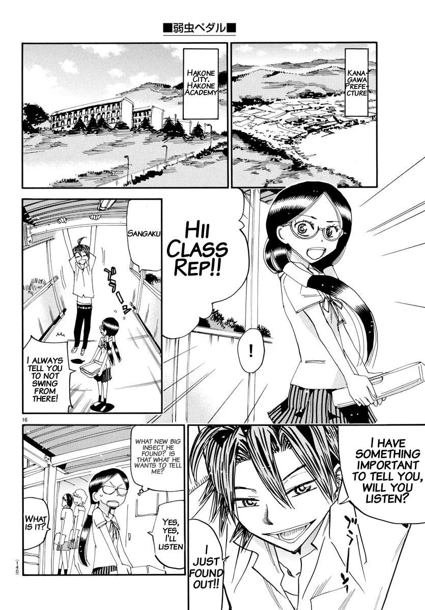 Yowamushi Pedal Chapter 635 page 15