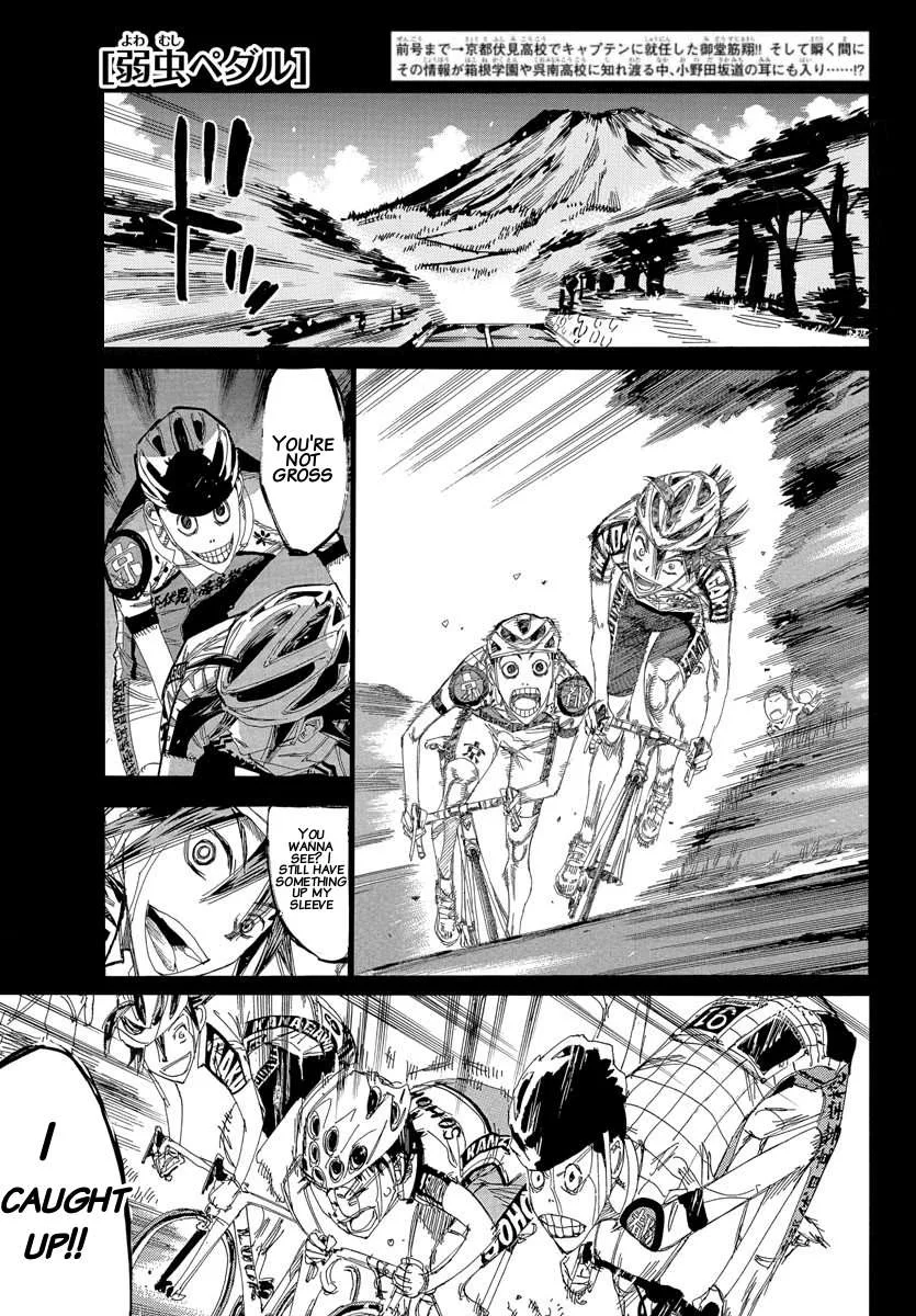 Yowamushi Pedal Chapter 636 page 1
