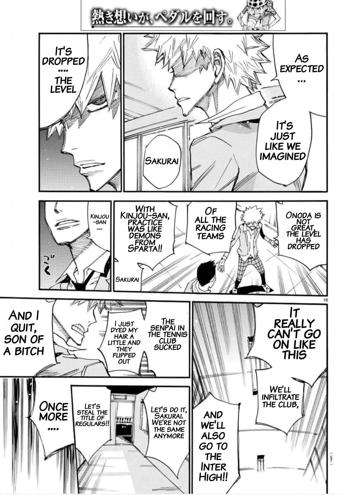 Yowamushi Pedal Chapter 636 page 18